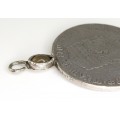 RAR : veche amuleta etiopiana : birr 1892 & agat. argint. Abisinia